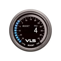 Revel® - VLS™ 2-1/16" Digital OLED Boost Gauge, 30inHg-45PSI