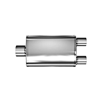 MagnaFlow® - XL Series Stainless Steel Oval Gray Exhaust Muffler