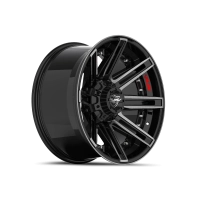 4P08 BBT Gloss Black / Brushed Face-Tinted Clear