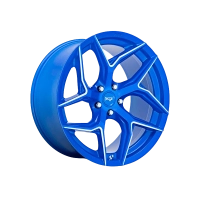 NICHE® - M268 TORSION Anodized Blue with Milled Accents