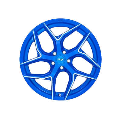 NICHE® - M268 TORSION Anodized Blue with Milled Accents