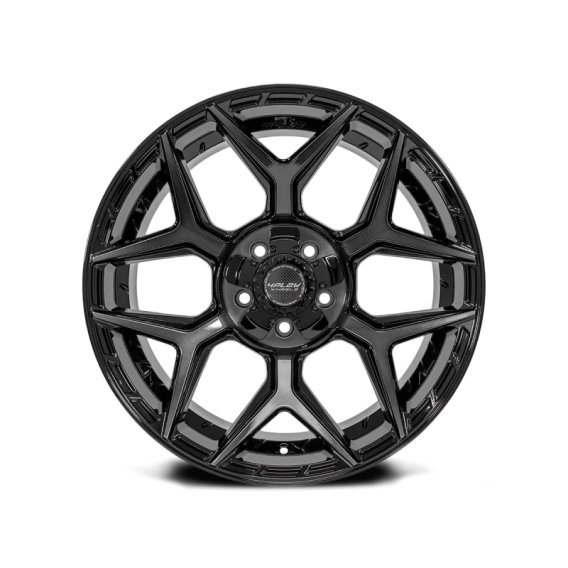 4P06 BBT Gloss Black / Brushed Face-Tinted Clear