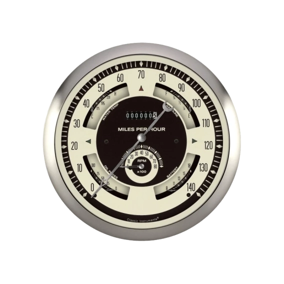 Classic Instruments® - Nostalgia VT Series Big Ol' All-in-One Custom Gauge