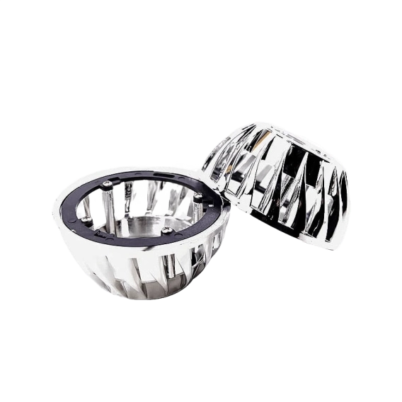 Morimoto® - Mini Turbine Chrome Retrofit Projector Shrouds