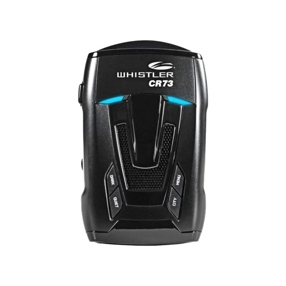Whistler® - CR73™ Series X/K/Ka Bands Radar Detector with Highway/City Sensivity, Real Voice Aler...