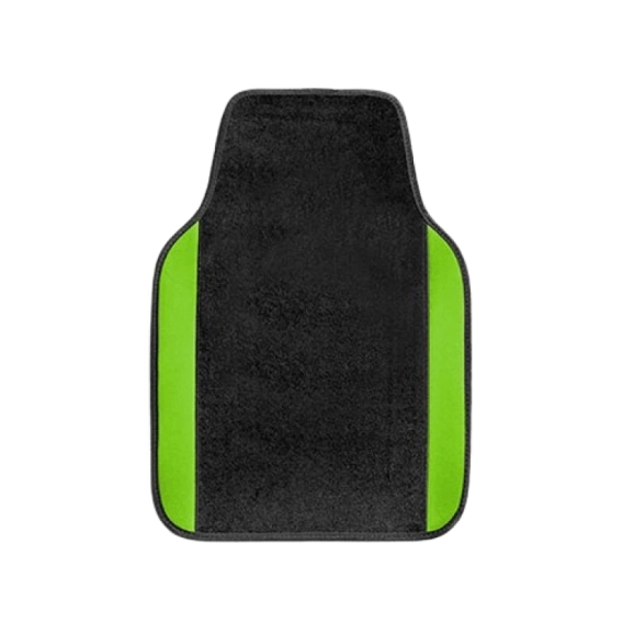 Row Green Carpet Floor Mat Set