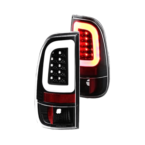 Spyder® - Black Fiber Optic LED Tail Lights