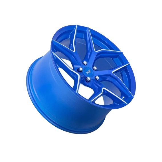 NICHE® - M268 TORSION Anodized Blue with Milled Accents