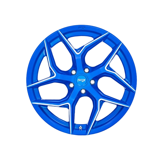 NICHE® - M268 TORSION Anodized Blue with Milled Accents