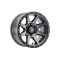 ICON Alloys Bandit, Gun Metal, 20 x 10 / 5 x 5, -24mm Offset, 4.5" BS