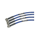 HALO Braided Brake Line Kit to fit Fiesta MK7 1.6 ST