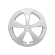 CCI® - 15" 5-Spoke Chrome Wheel Covers
