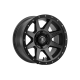 ICON Alloys Rebound HD, Satin Black, 17 x 8.5 / 8 x 170, 6mm Offset, 5" BS