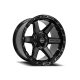 4P63 BBT Gloss Black / Brushed Face-Tinted Clear
