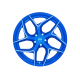 NICHE® - M268 TORSION Anodized Blue with Milled Accents
